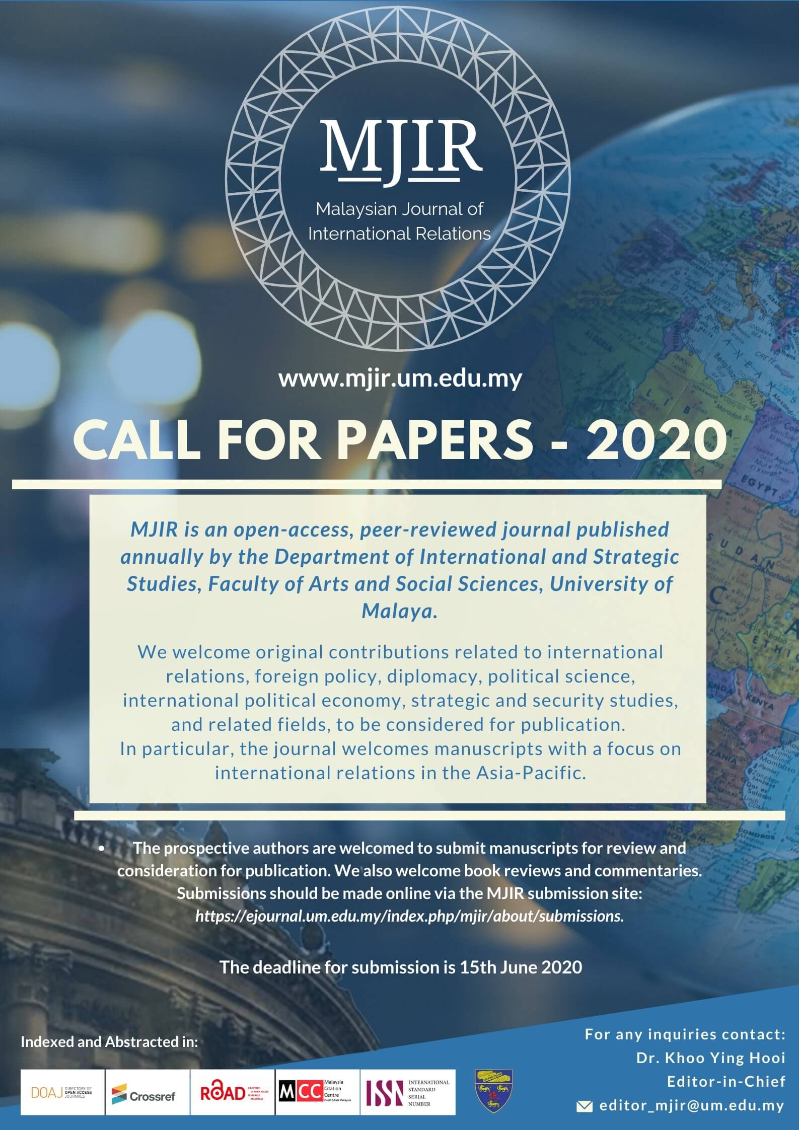 international journal of market research call for papers